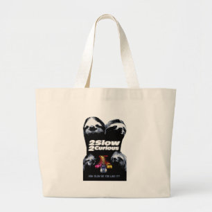 Grand Tote Bag Ralentissez aussi trop curieux