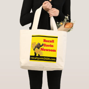 Grand Tote Bag Rappeler Gavin Newsom