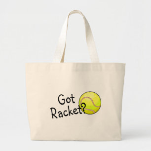 Grand Tote Bag Raquette obtenue ? (Balle de tennis)