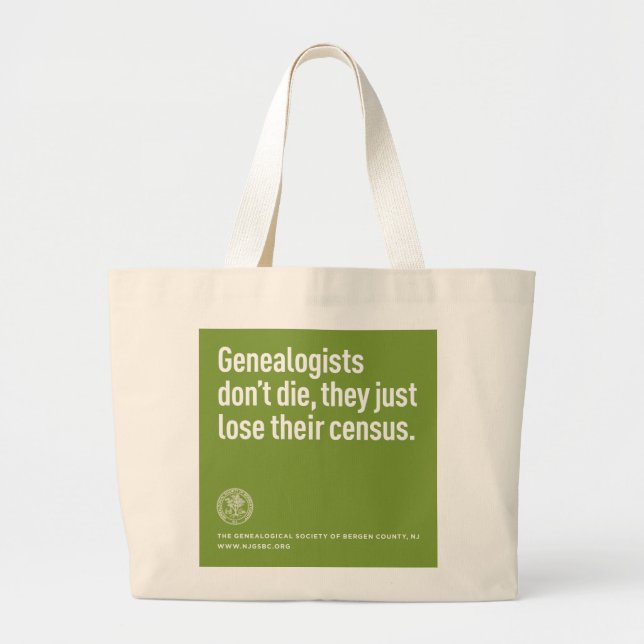 Grand Tote Bag Rat de paquet de "recensement" de GSBC grand (Devant)