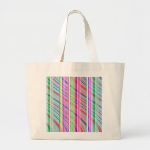 Grand Tote Bag Rayure de sucrerie