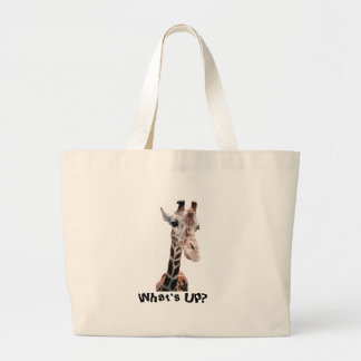 Grand Tote Bag Regard de girafe