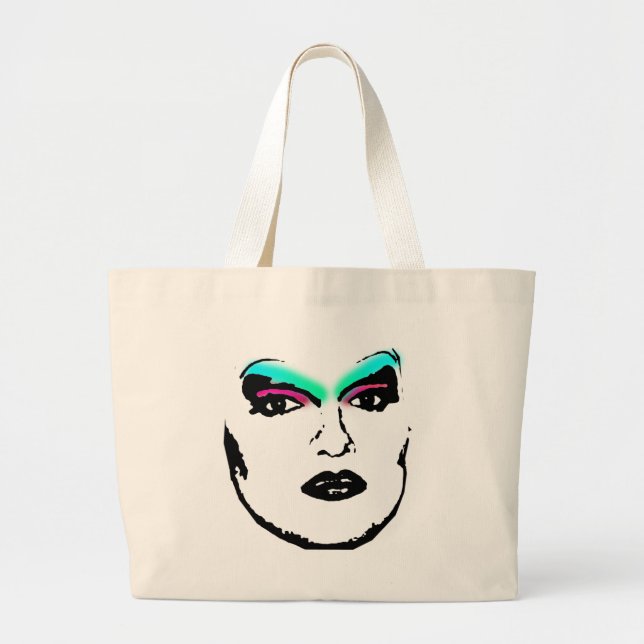 Grand Tote Bag reine d'entrave (Devant)