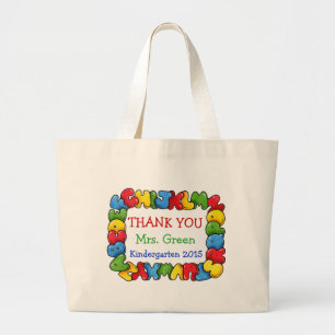 Grand Tote Bag Remerciements