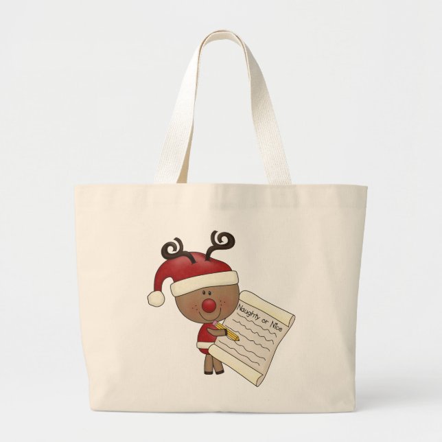 Grand Tote Bag Renne de Rudy vilain ou NIC (Devant)