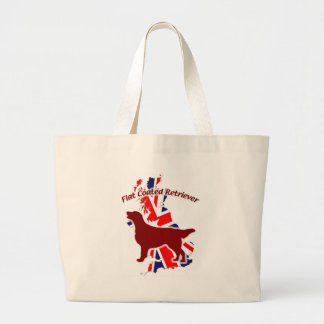Grand Tote Bag Retrieur à revêtement plat