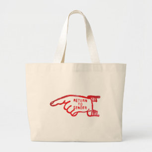 Grand Tote Bag Revenez à l'expéditeur
