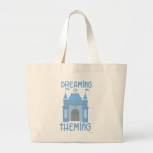 Grand Tote Bag Rêver Du Thème Drôle Drôle Cartoon Du Parc