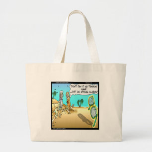 Grand Tote Bag Rick London Funny Optical Optometrist Illusion