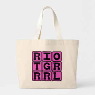 Grand Tote Bag Riot Grrrl, Genre Musical