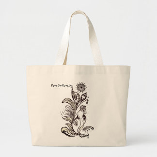Grand Tote Bag Rising Sun, Rising Joy Mandala Tote Bag"