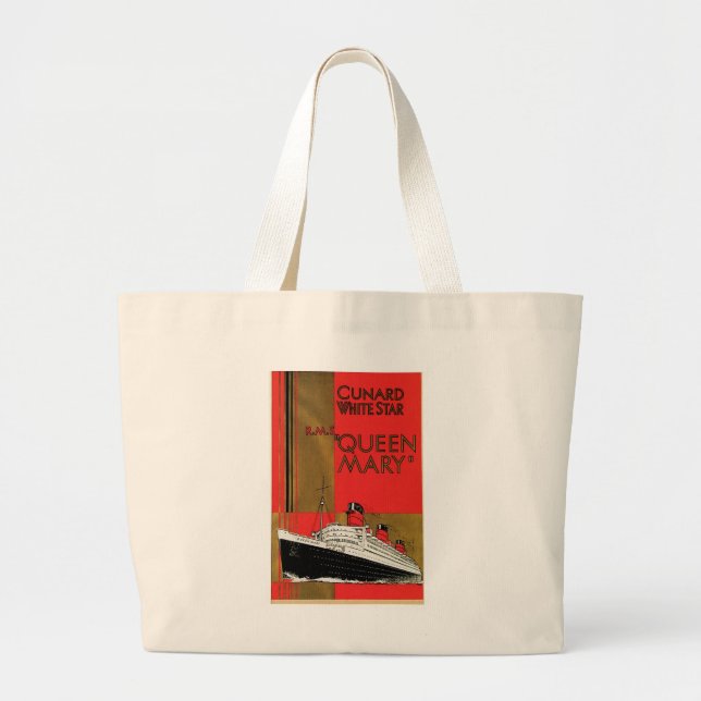 Grand Tote Bag RMS Queen Mary (Devant)