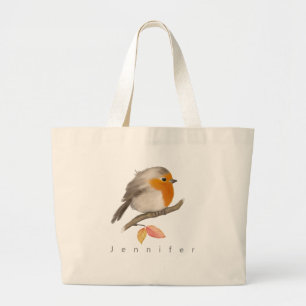Grand Tote Bag Robin Bird