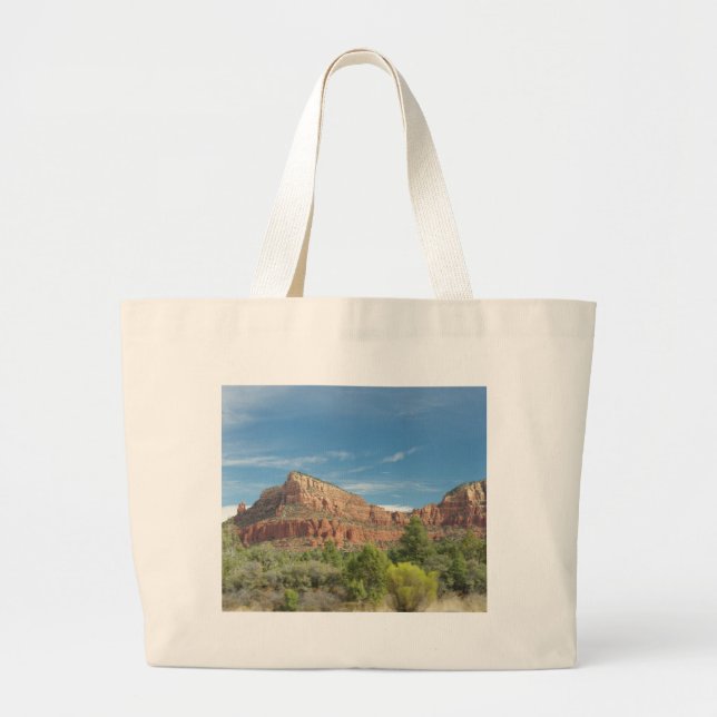 Grand Tote Bag Roches rouges en Sedona (Devant)