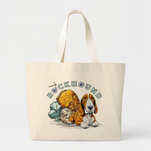 Grand Tote Bag Rockhound Pun