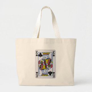 Grand Tote Bag Roi Des Clovers (Clubs)
