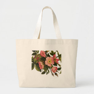 Grand Tote Bag Roses Anciennes Jolies Roses Botaniques Roses