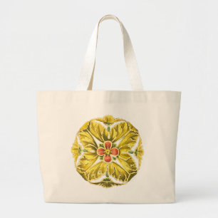 Grand Tote Bag Rosette architecturale antique n° 3