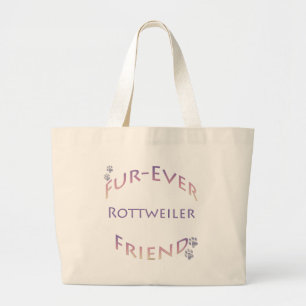 Grand Tote Bag Rottweiler Furever Friend