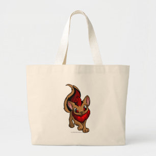 Grand Tote Bag Rouge de Xweetok
