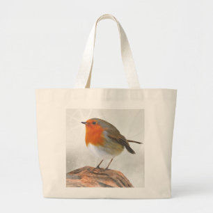 Grand Tote Bag Rouge-gorge dodu