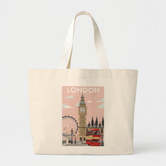 Grand Tote Bag "Sac fourre-tout en toile fleurie personnalisé – É