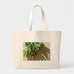Grand Tote Bag Sage frais coupé