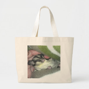 Grand Tote Bag Saigneuse à sucre dormant dans la couverture