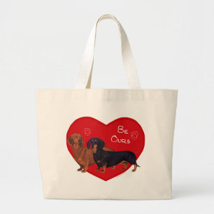 Grand Tote Bag Saint-Valentin teckel