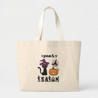 Grand Tote Bag saison effrayante  Joyeux Halloween 