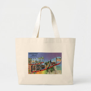Grand Tote Bag Salut De Rhode Island