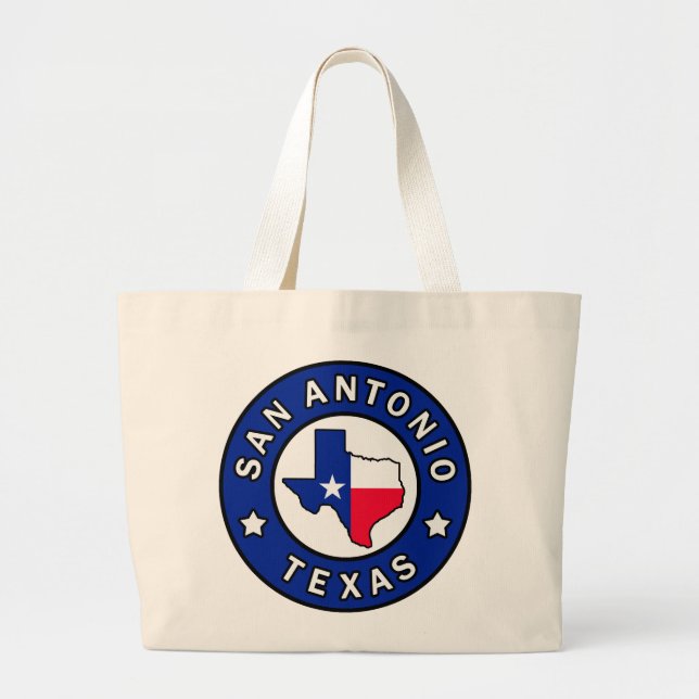 Grand Tote Bag San Antonio Texas (Devant)