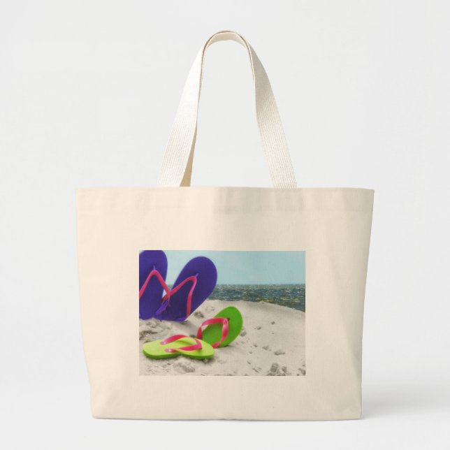 Grand Tote Bag sandales (Devant)