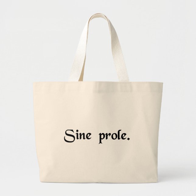 Grand Tote Bag Sans progéniture (Devant)