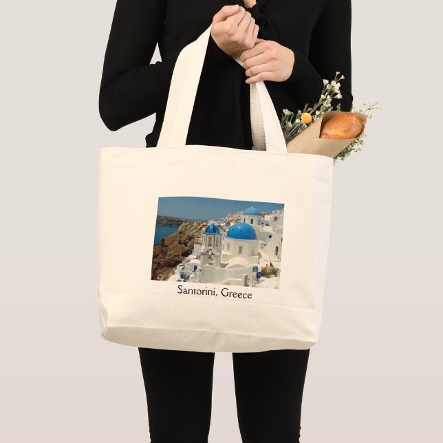Grand Tote Bag Santorin 1 (Devant (produit))