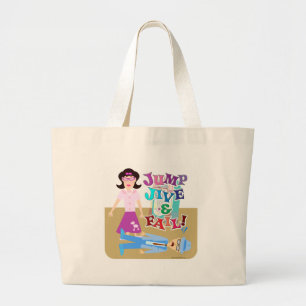 Grand Tote Bag Sautez Jive et échouez !