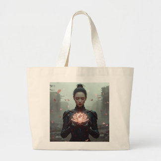 Grand Tote Bag Sci Fi Fantasy Art: Eternal Rebirth