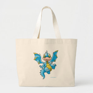 Grand Tote Bag Scorchio bleu curieux