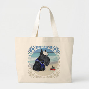 Grand Tote Bag Scottie à la Plage