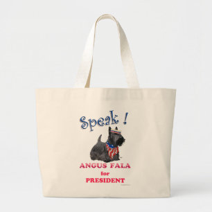 Grand Tote Bag Scottie Angus Fala président