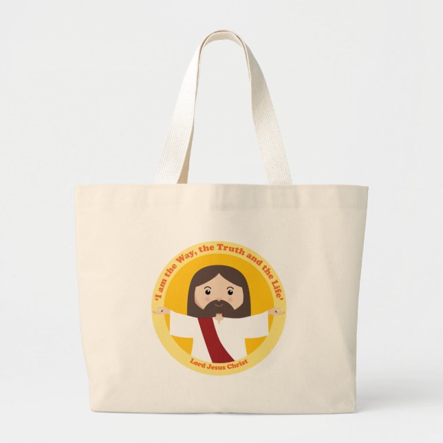 Grand Tote Bag Seigneur Jésus-Christ (Devant)