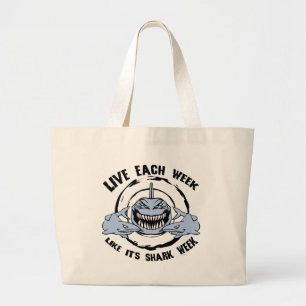 Grand Tote Bag Semaine de requin