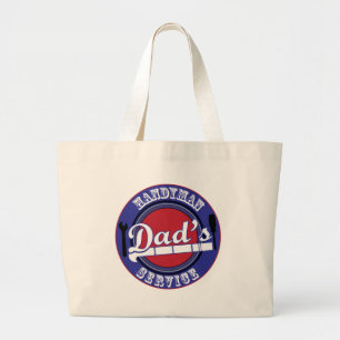 Grand Tote Bag Service du bricoleur du papa