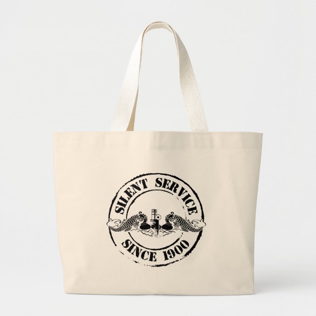 Grand Tote Bag Service silencieux (Devant)