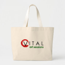 Grand Tote Bag Sessions d'art vitale Fourre-tout