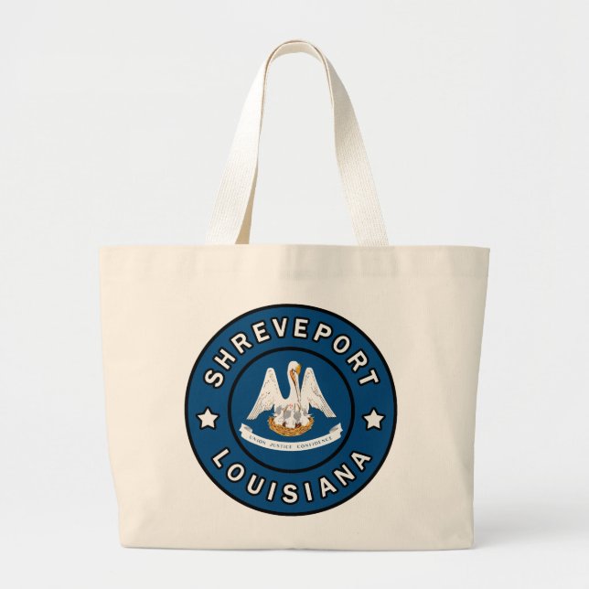 Grand Tote Bag Shreveport Louisiane (Devant)