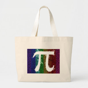 Grand Tote Bag Signe de pi électrique