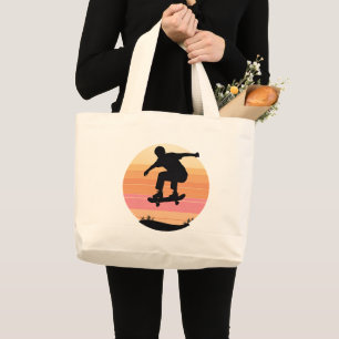 Grand Tote Bag Silhouette - Patinage minimum