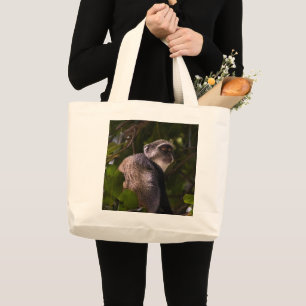 Grand Tote Bag Singe bleu, Zanzibar
