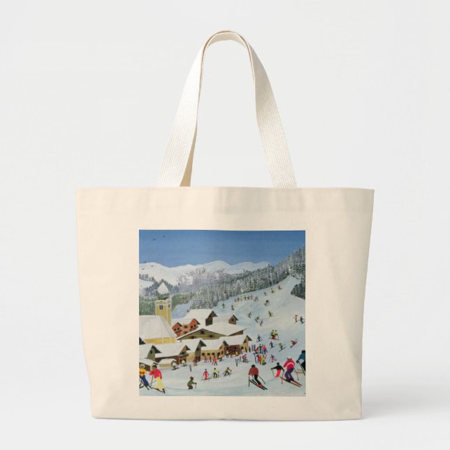 Grand Tote Bag Ski Whizzz ! 1991 (Devant)